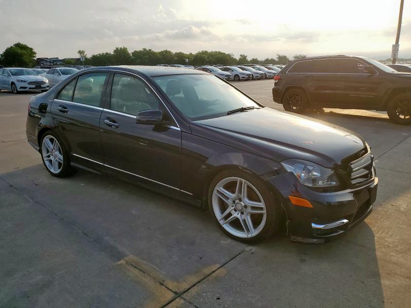 Sedans MERCEDES-BENZ C-CLASS 2014 Blue
