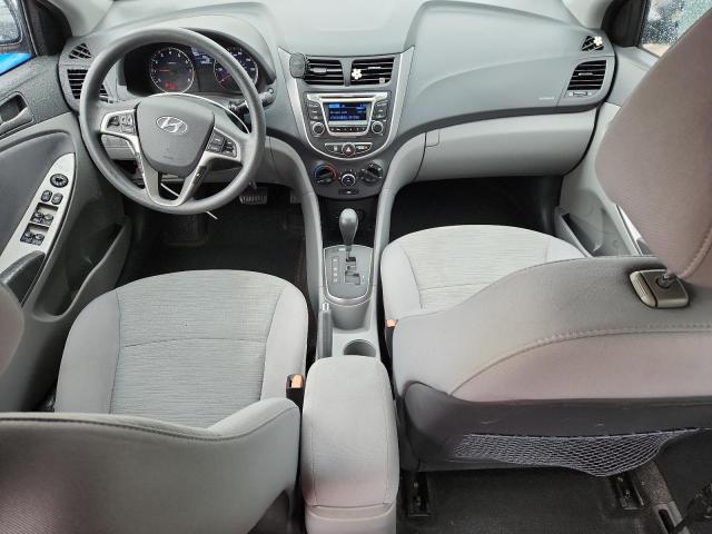  HYUNDAI ACCENT 2016 Granatowy