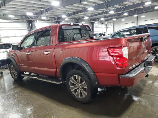  NISSAN TITAN 2017 Red