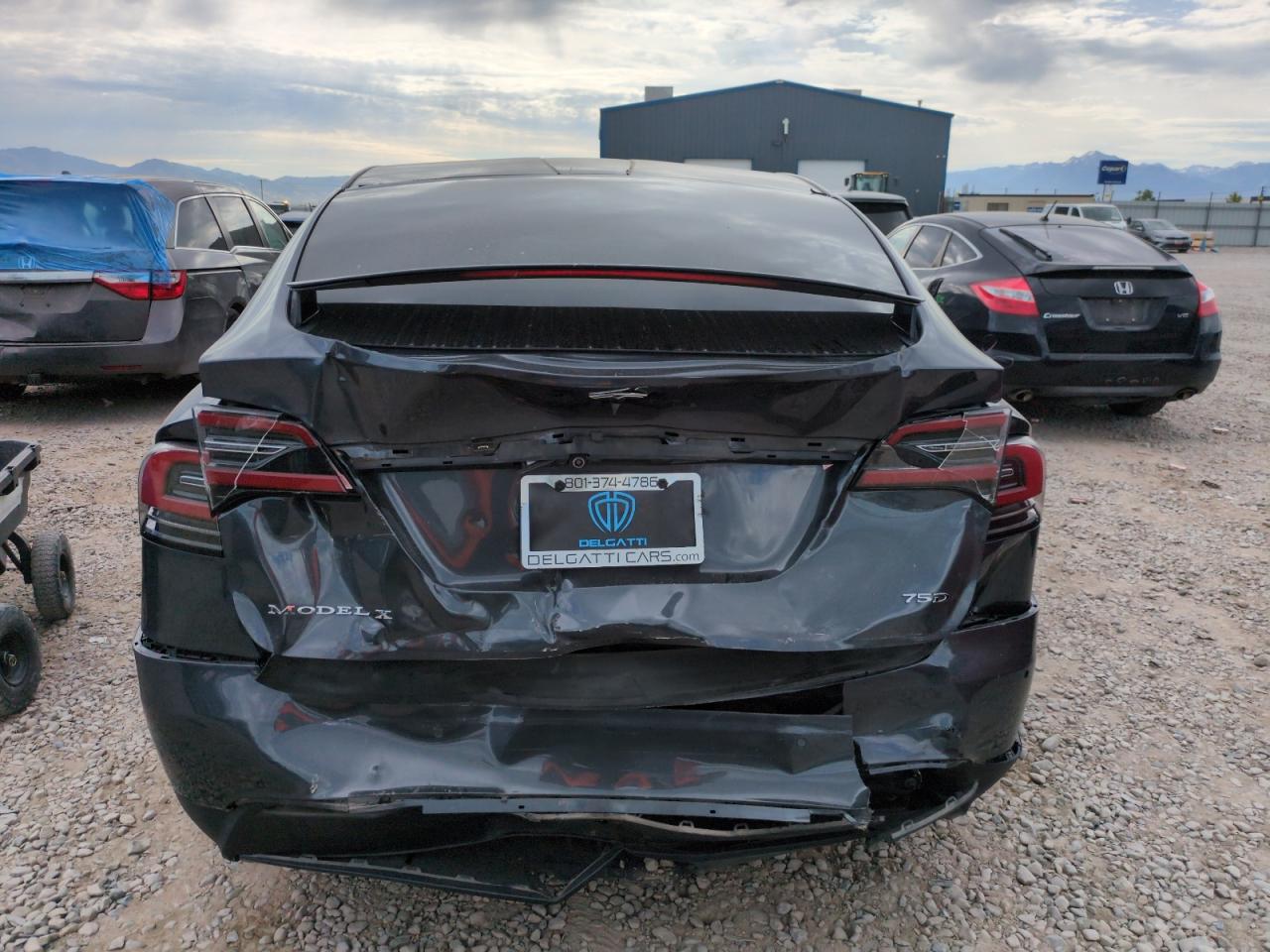 2017 Tesla Model X VIN: 5YJXCBE25HF078296 Lot: 59865745