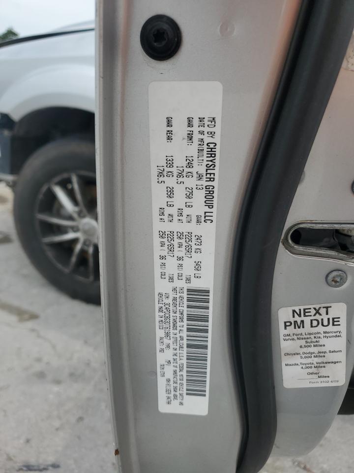 2013 Dodge Journey Sxt VIN: 3C4PDCBG3DT619067 Lot: 94990035