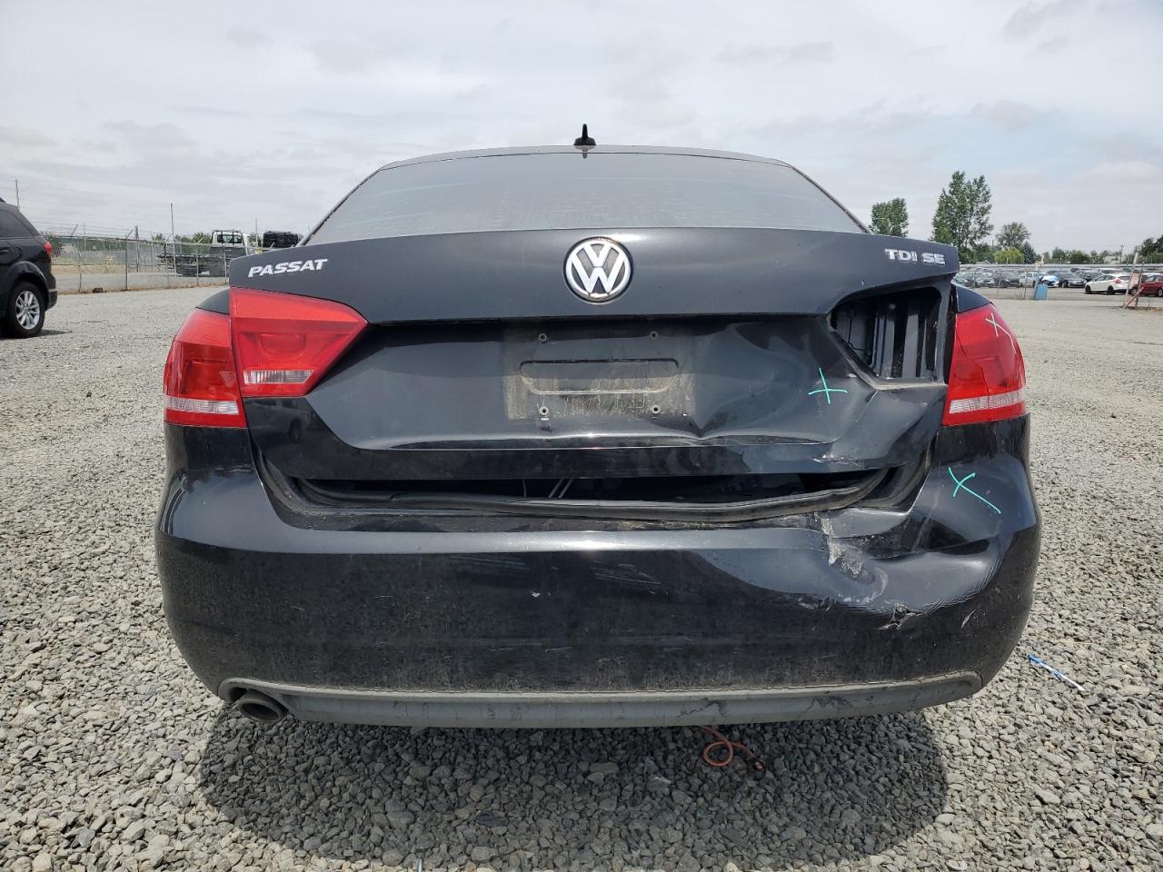 2013 Volkswagen Passat Se VIN: 1VWBN7A34DC099399 Lot: 62032185
