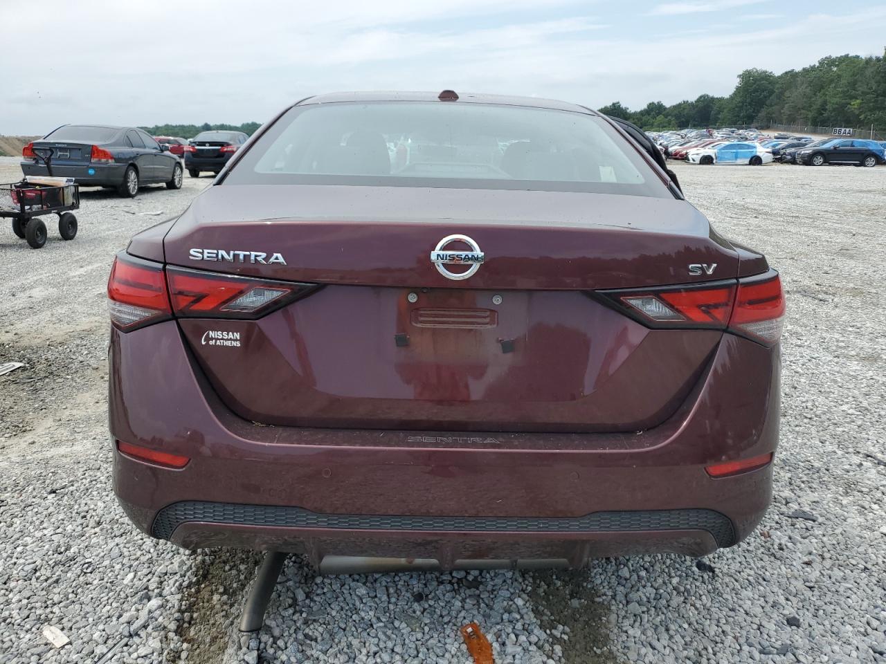 2020 Nissan Sentra Sv VIN: 3N1AB8CV9LY291325 Lot: 62533335