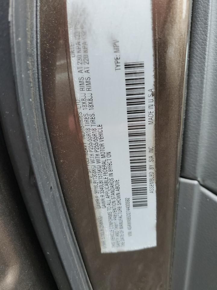 2008 Subaru Tribeca Limited VIN: 4S4WX92D684413759 Lot: 60963375