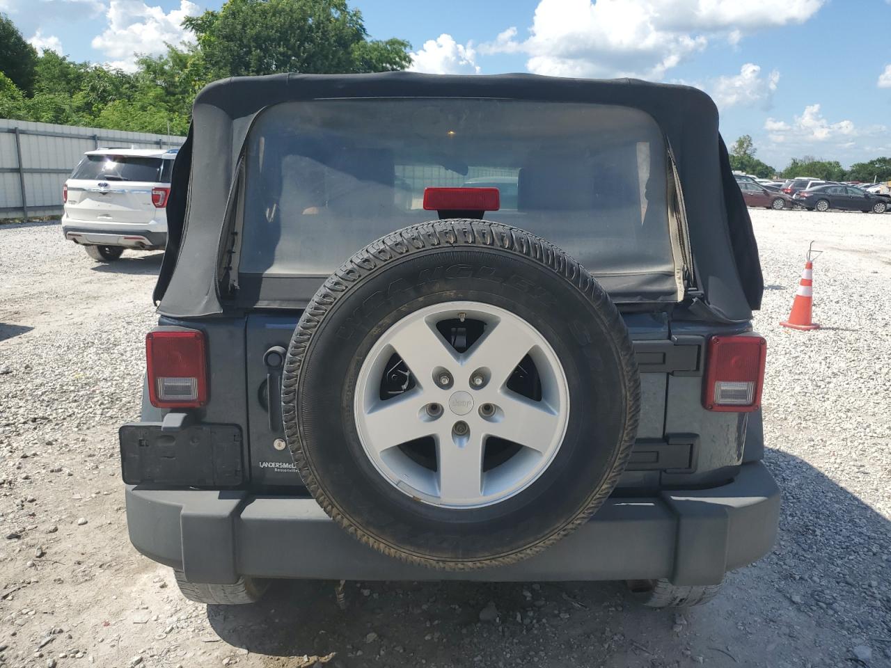 JEEP WRANGLER 2008 VIN 1J4FA24178L619687 zdjęcie 6