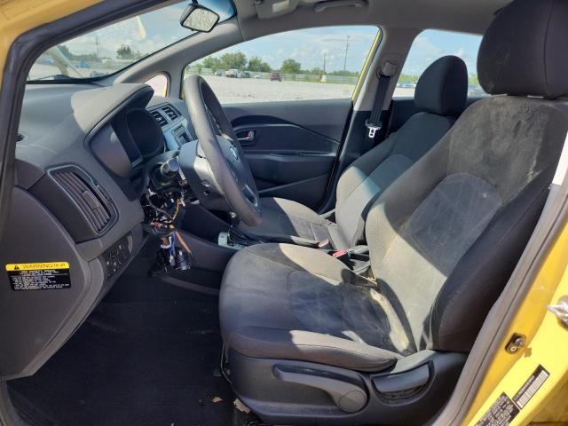  KIA RIO 2016 Жовтий