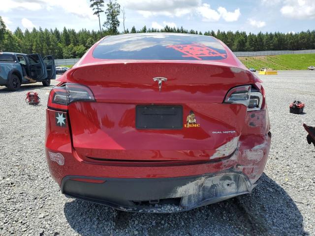  TESLA MODEL Y 2020 Czerwony