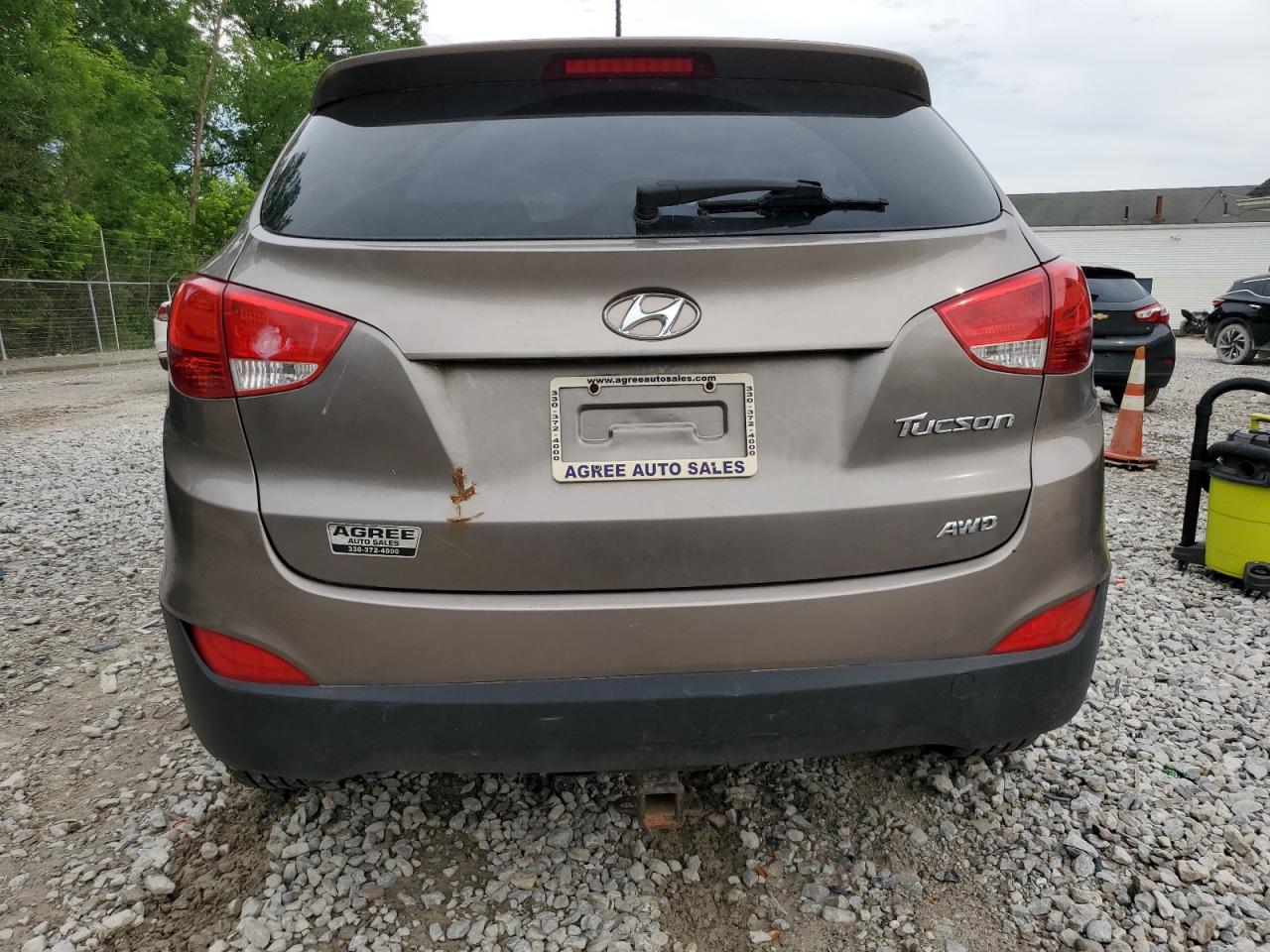 2013 Hyundai Tucson Gls VIN: KM8JUCACXDU724226 Lot: 61722515