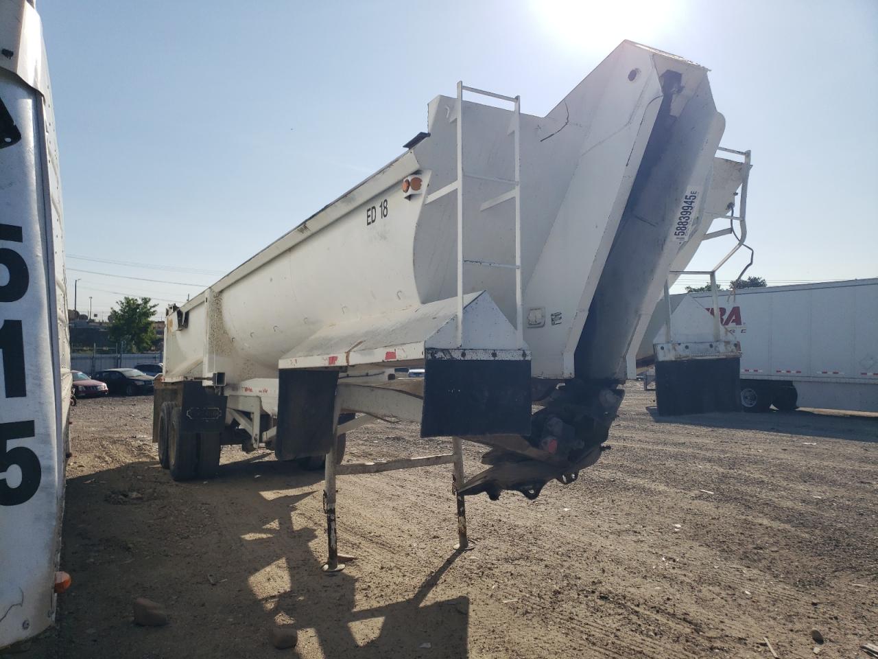 2001 Western Construction Components End Dump Trailer for Sale in Nampa, ID - Side