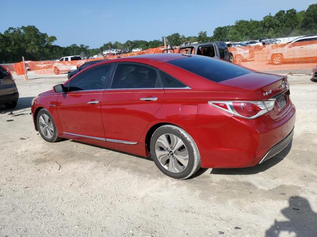  HYUNDAI SONATA 2013 Czerwony