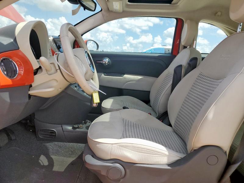  FIAT 500 2017 Pomarańczowy
