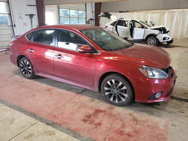  NISSAN SENTRA 2017 Bordowy