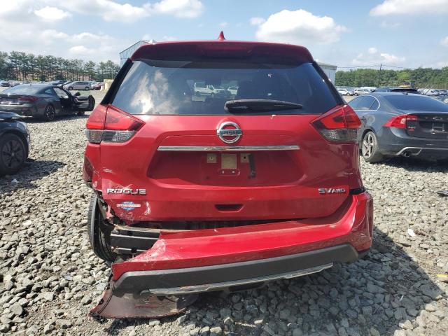  NISSAN ROGUE 2017 Czerwony