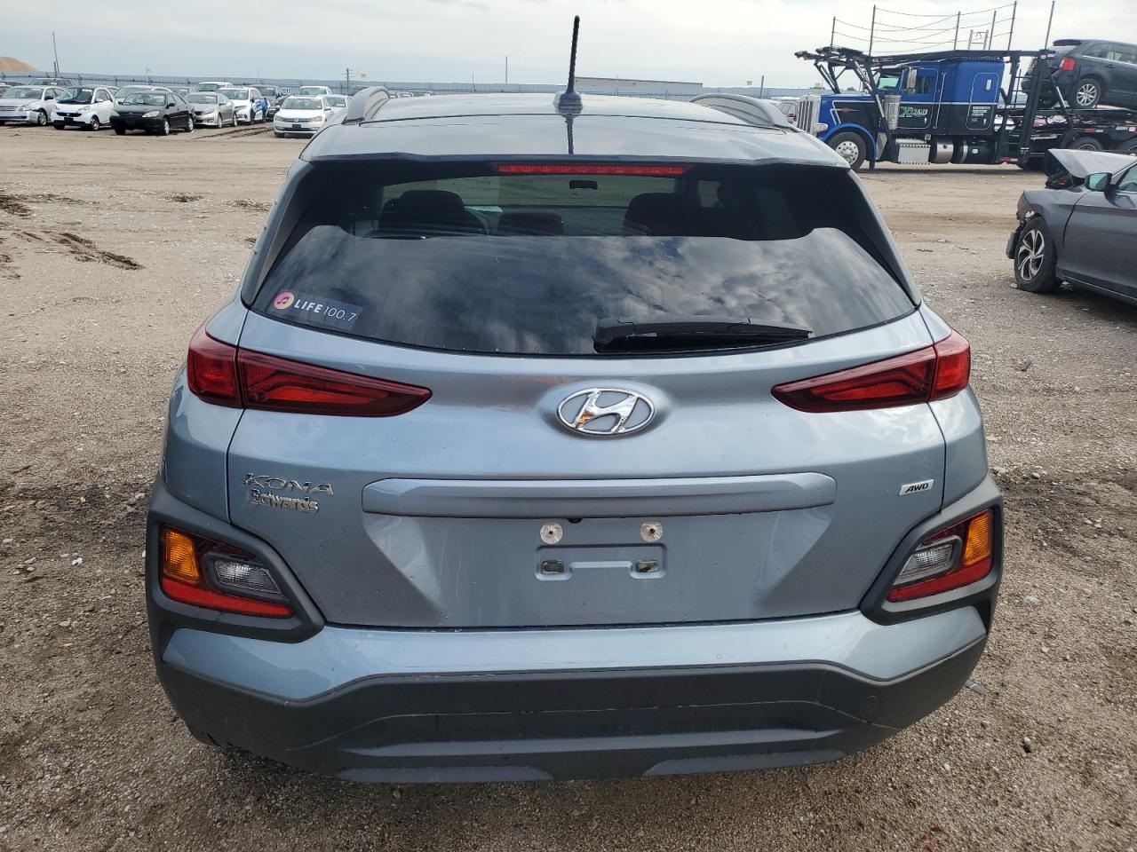 2020 Hyundai Kona Sel VIN: KM8K2CAA9LU596181 Lot: 61811915
