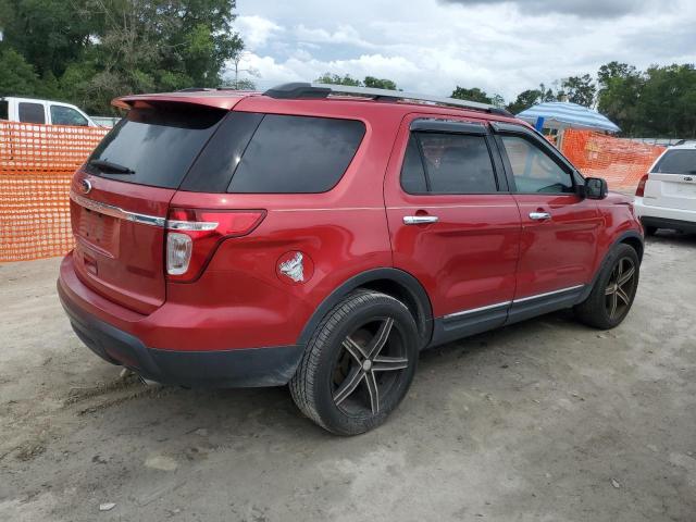Parquets FORD EXPLORER 2012 Czerwony