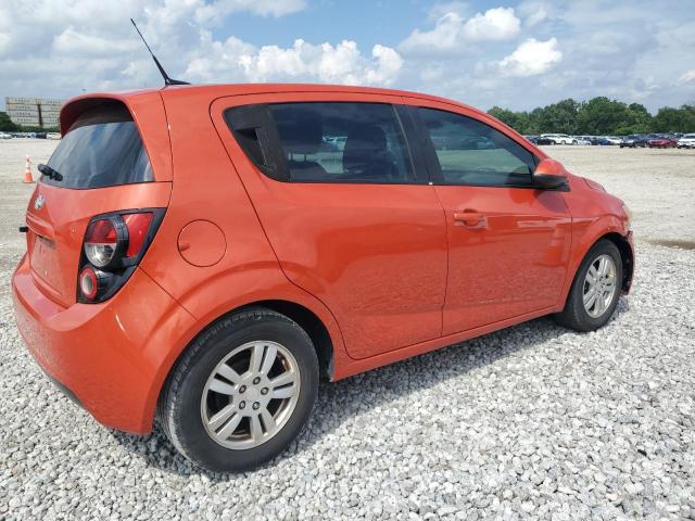 Hatchbacks CHEVROLET SONIC 2013 Orange