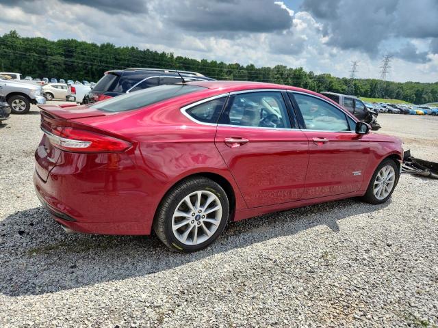 Sedans FORD FUSION 2017 Red