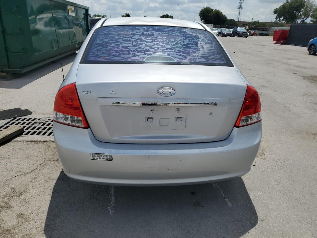 2007 Kia Spectra Ex VIN: KNAFE121375392666 Lot: 61555835