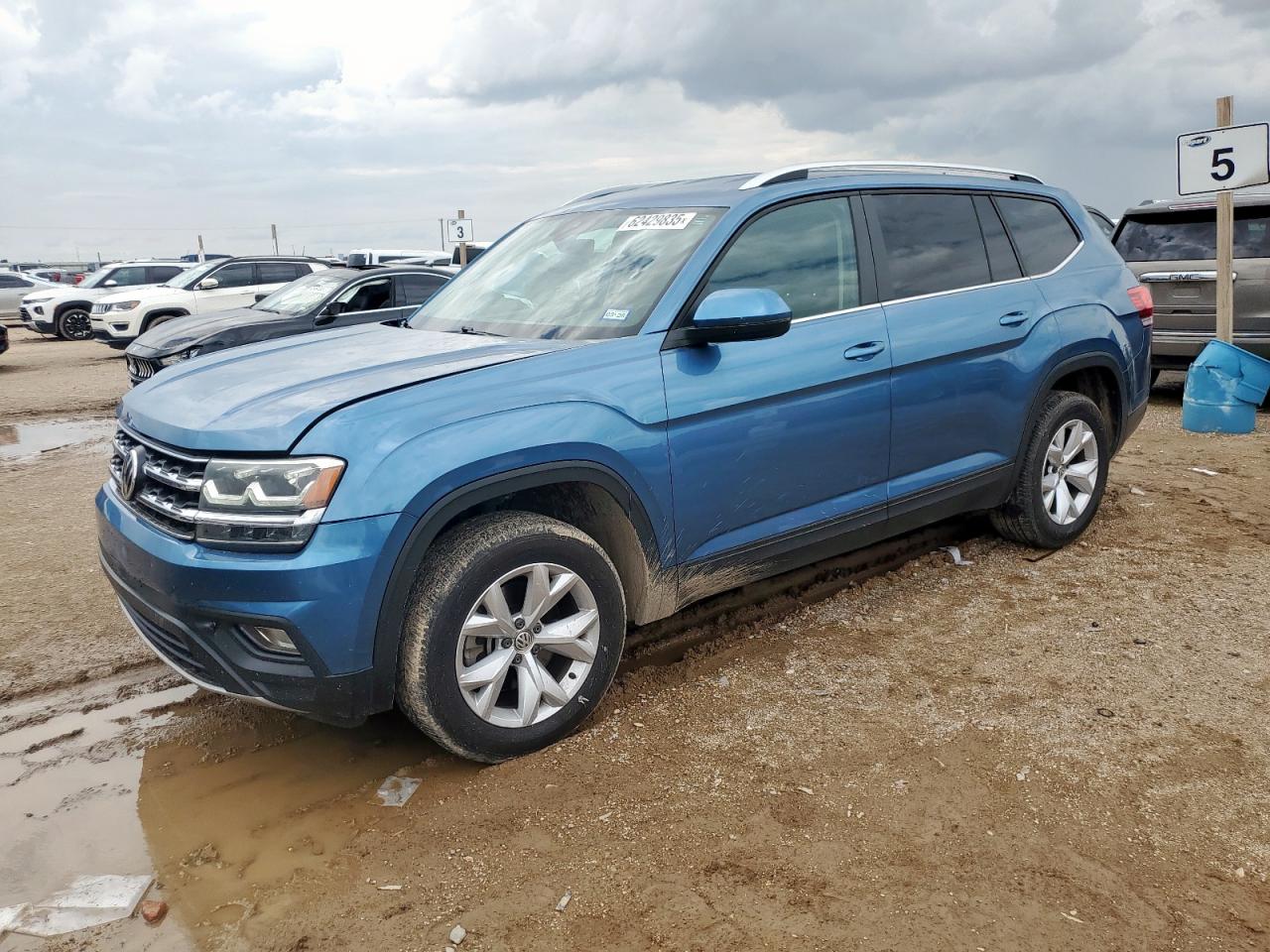 VOLKSWAGEN ATLAS 2019 VIN 1V2WR2CA3KC566184