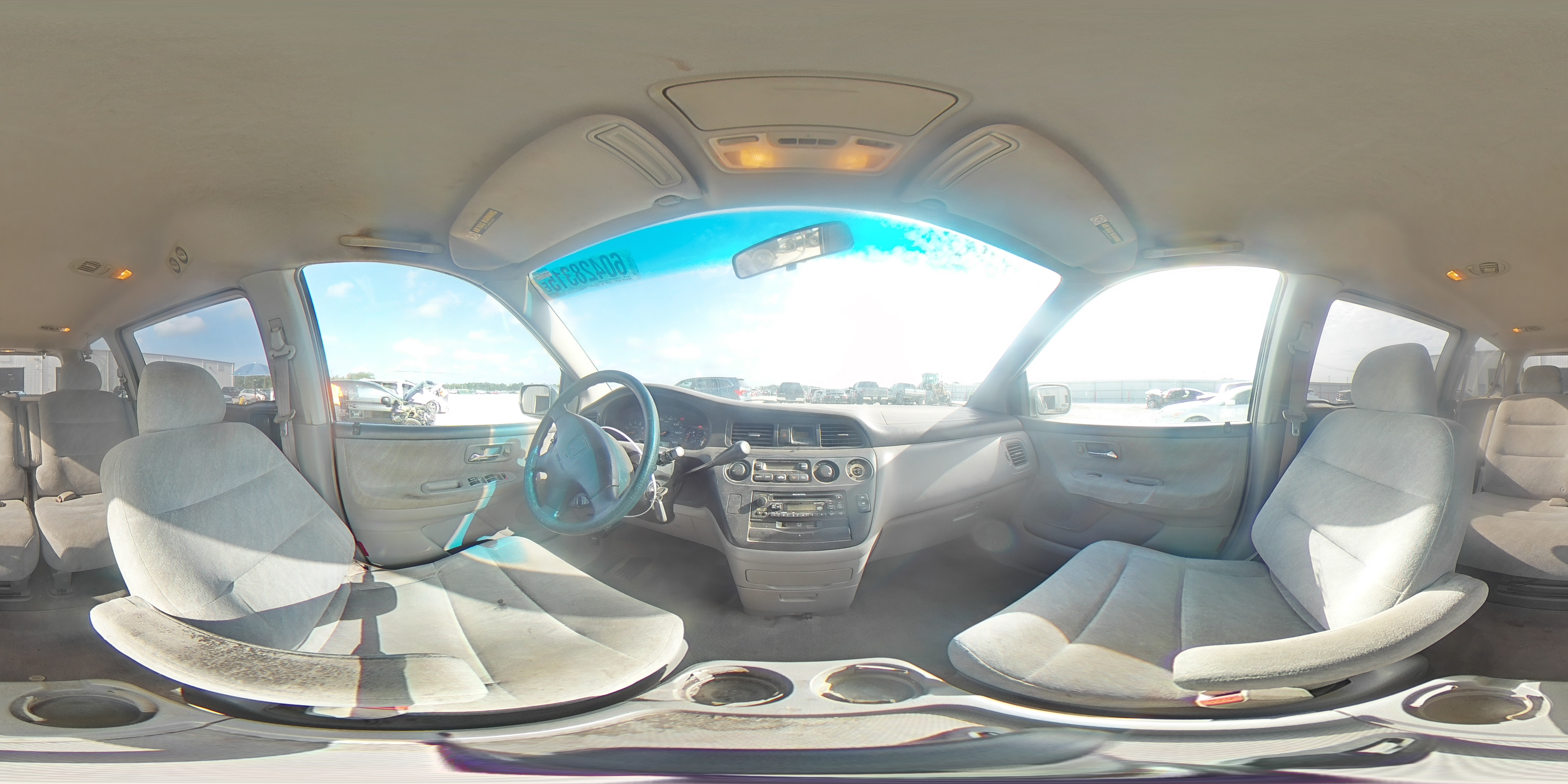 2001 Honda Odyssey Ex VIN: 2HKRL18671H609846 Lot: 60428315