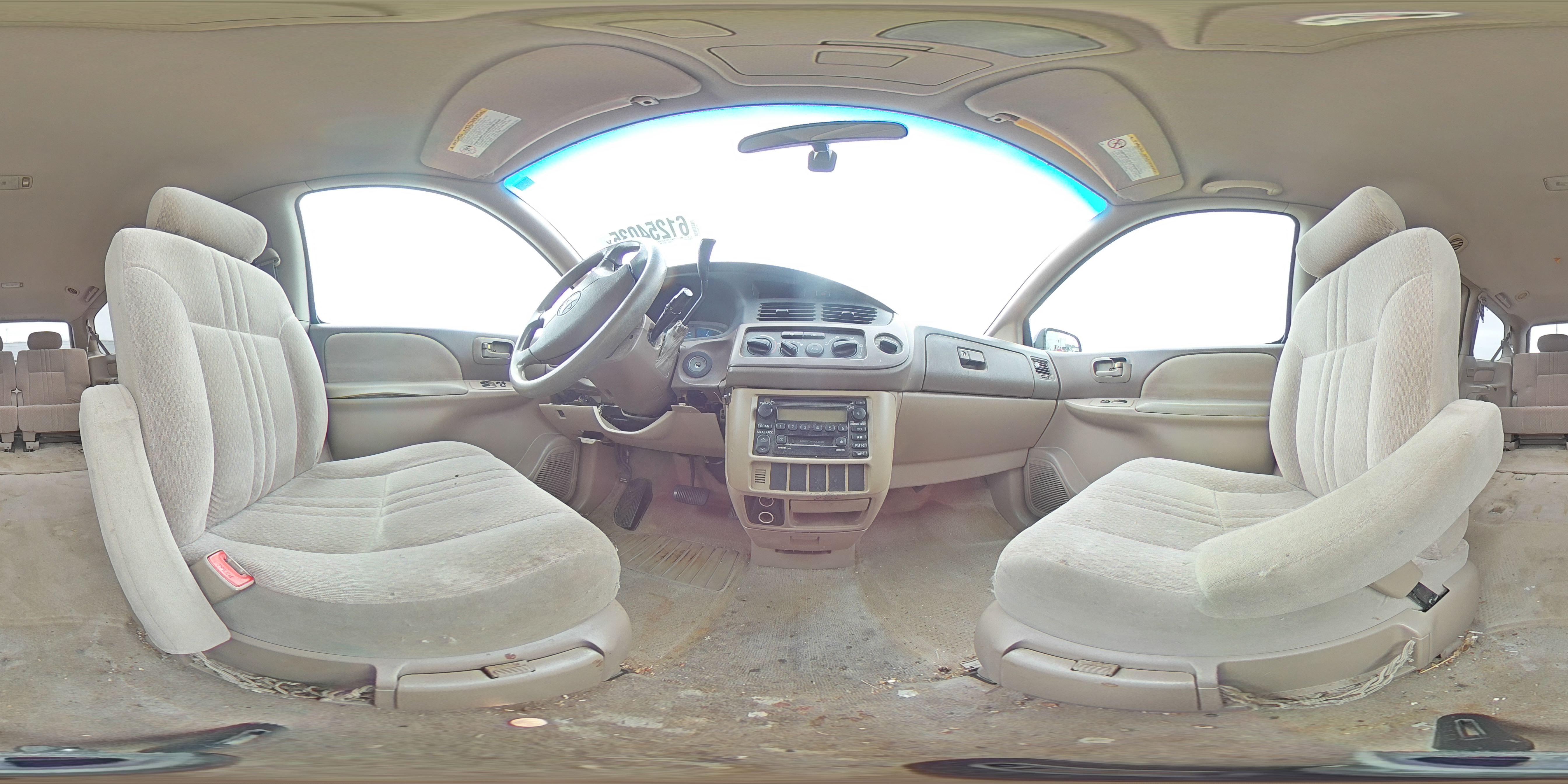 2001 Toyota Sienna Ce VIN: 4T3ZF19C31U403962 Lot: 61254035