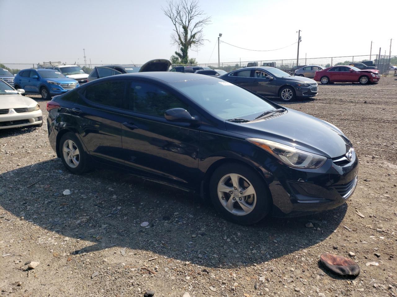 HYUNDAI ELANTRA 2015 VIN KMHDH4AE7FU227856 zdjęcie 4