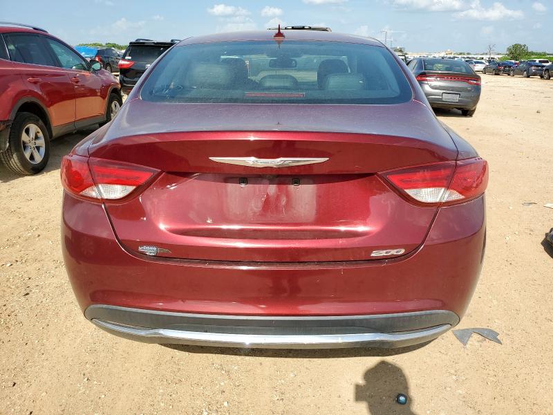  CHRYSLER 200 2017 Красный