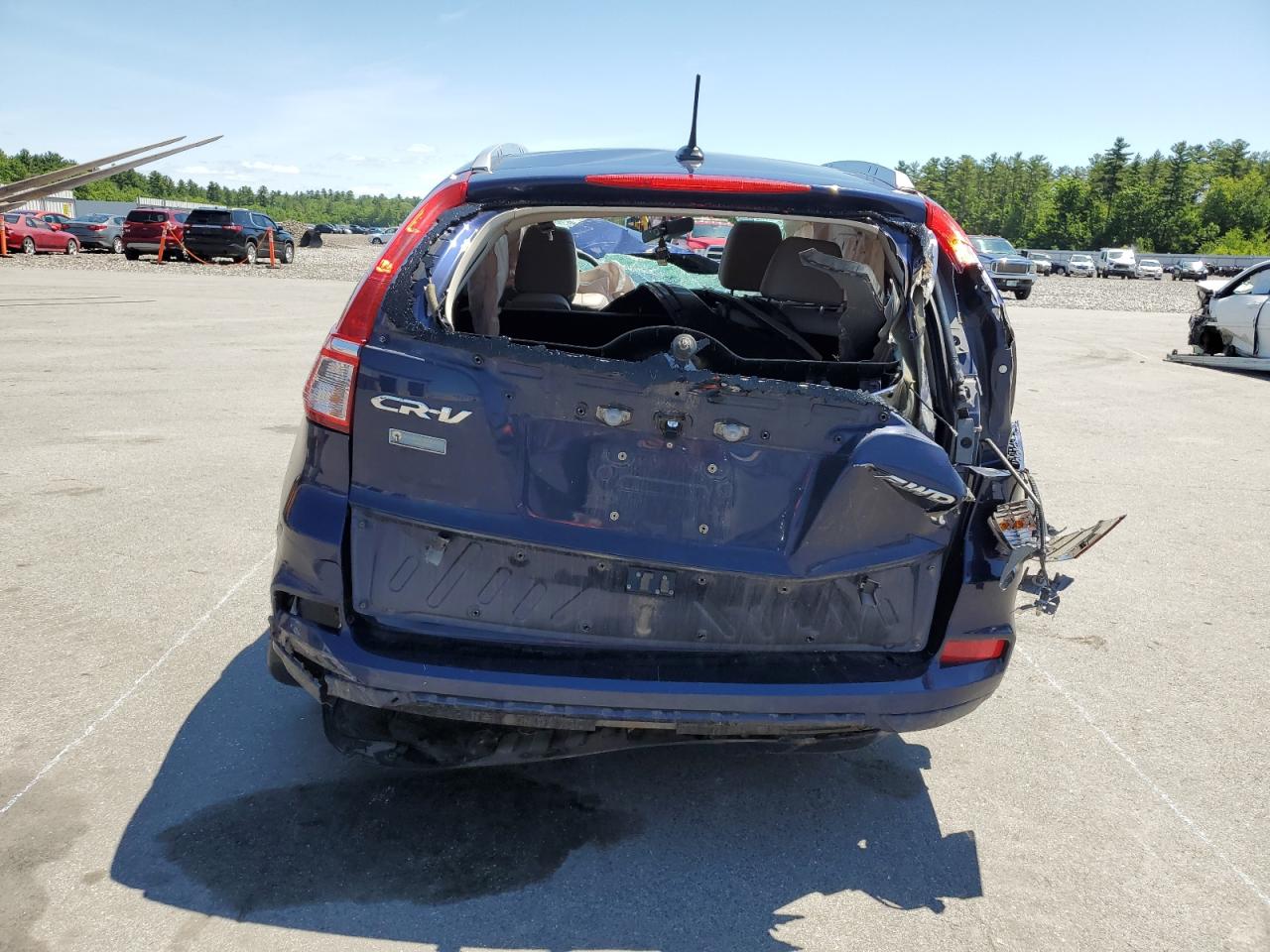 2015 Honda Cr-V Exl VIN: 5J6RM4H75FL097945 Lot: 62728955