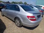 2011 MERCEDES BENZ C180 BLUE- for sale at Copart ROCHFORD