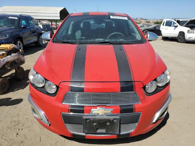  CHEVROLET SONIC 2012 Czerwony