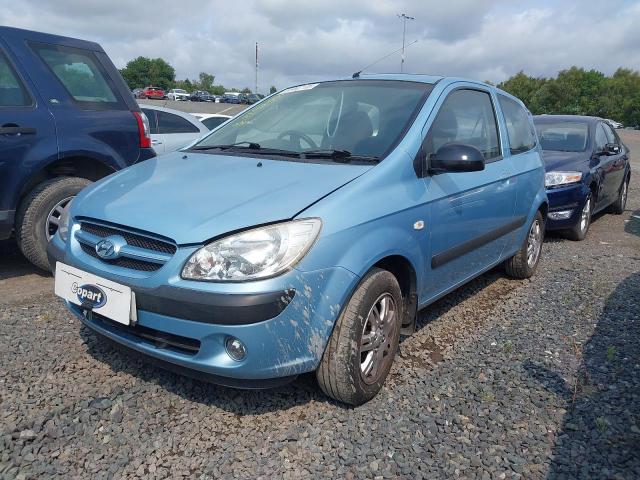 2008 HYUNDAI GETZ CDX C for sale at Copart WOLVERHAMPTON
