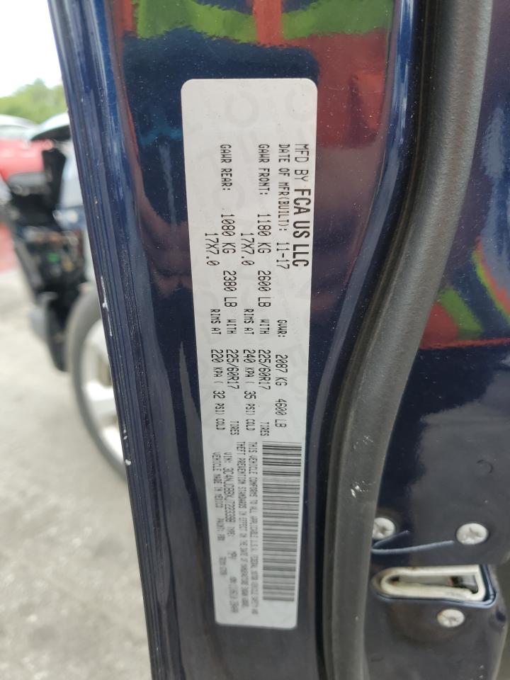 2018 Jeep Compass Latitude VIN: 3C4NJDBBXJT223398 Lot: 62280805