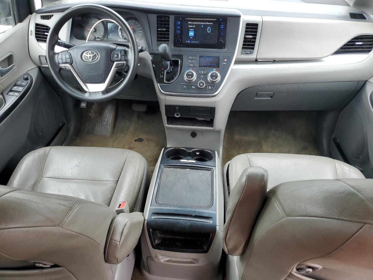 2015 Toyota Sienna Le VIN: 5TDKK3DC4FS606884 Lot: 59282015