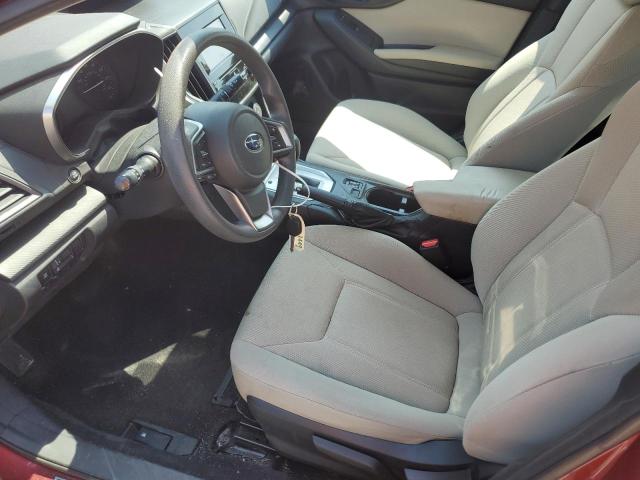  SUBARU IMPREZA 2019 Красный