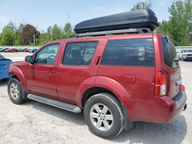 Parquets NISSAN PATHFINDER 2012 Czerwony