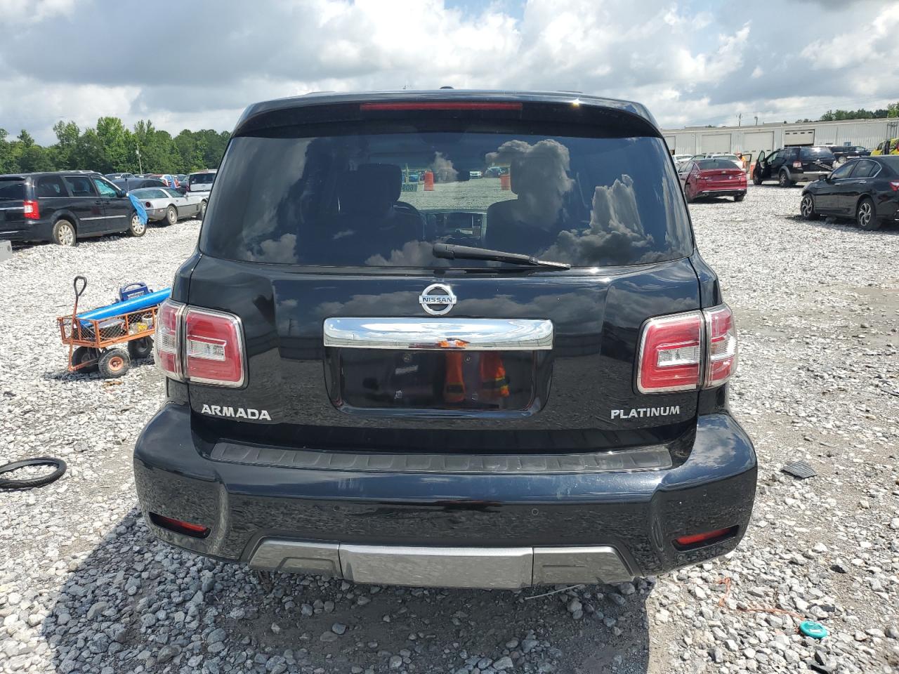 2019 Nissan Armada Platinum VIN: JN8AY2NF9K9351109 Lot: 60936745