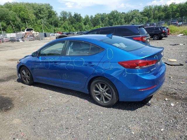  HYUNDAI ELANTRA 2018 Синий