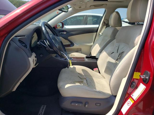  LEXUS IS 2012 Red