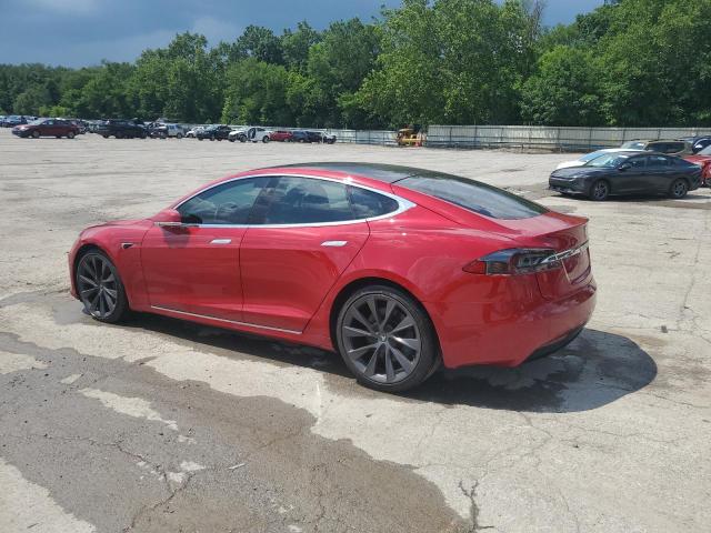  TESLA MODEL S 2020 Czerwony