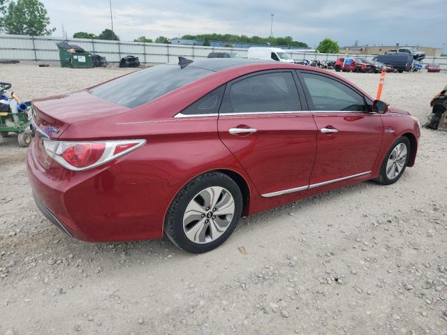  HYUNDAI SONATA 2015 Red