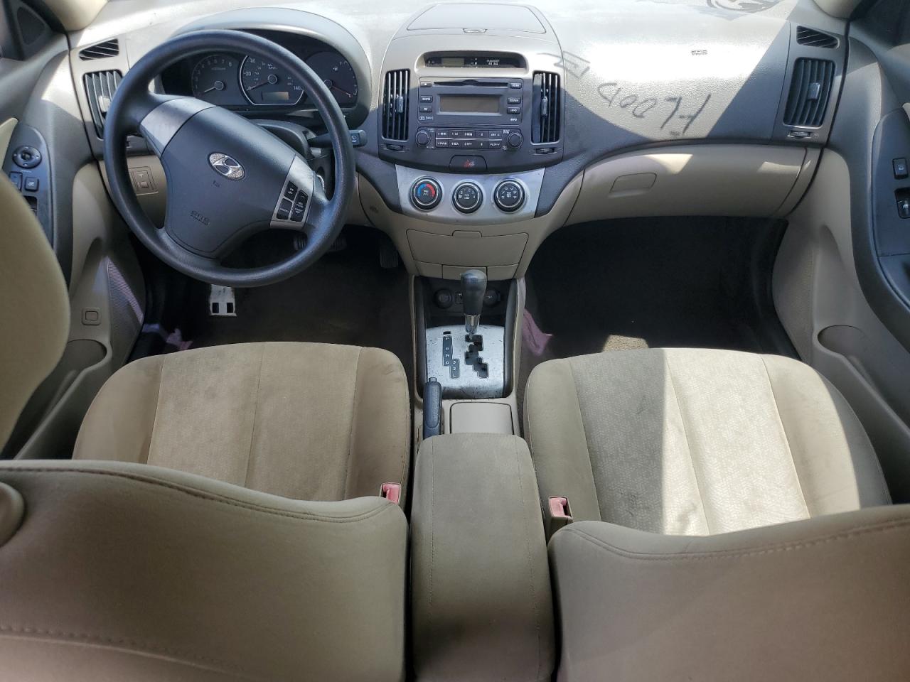 2010 Hyundai Elantra Blue VIN: KMHDU4AD8AU980419 Lot: 59563405
