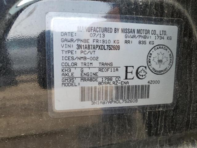 2013 NISSAN SENTRA S  