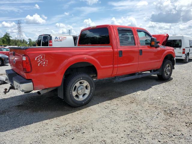  FORD F250 2016 Czerwony