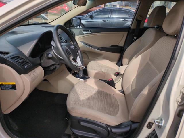  HYUNDAI ACCENT 2016 Cream