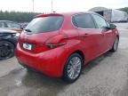 2017 PEUGEOT 208 ALLURE for sale at Copart WHITBURN