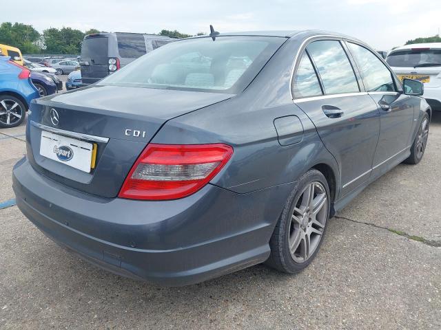 2010 MERCEDES BENZ C200 BLUE-