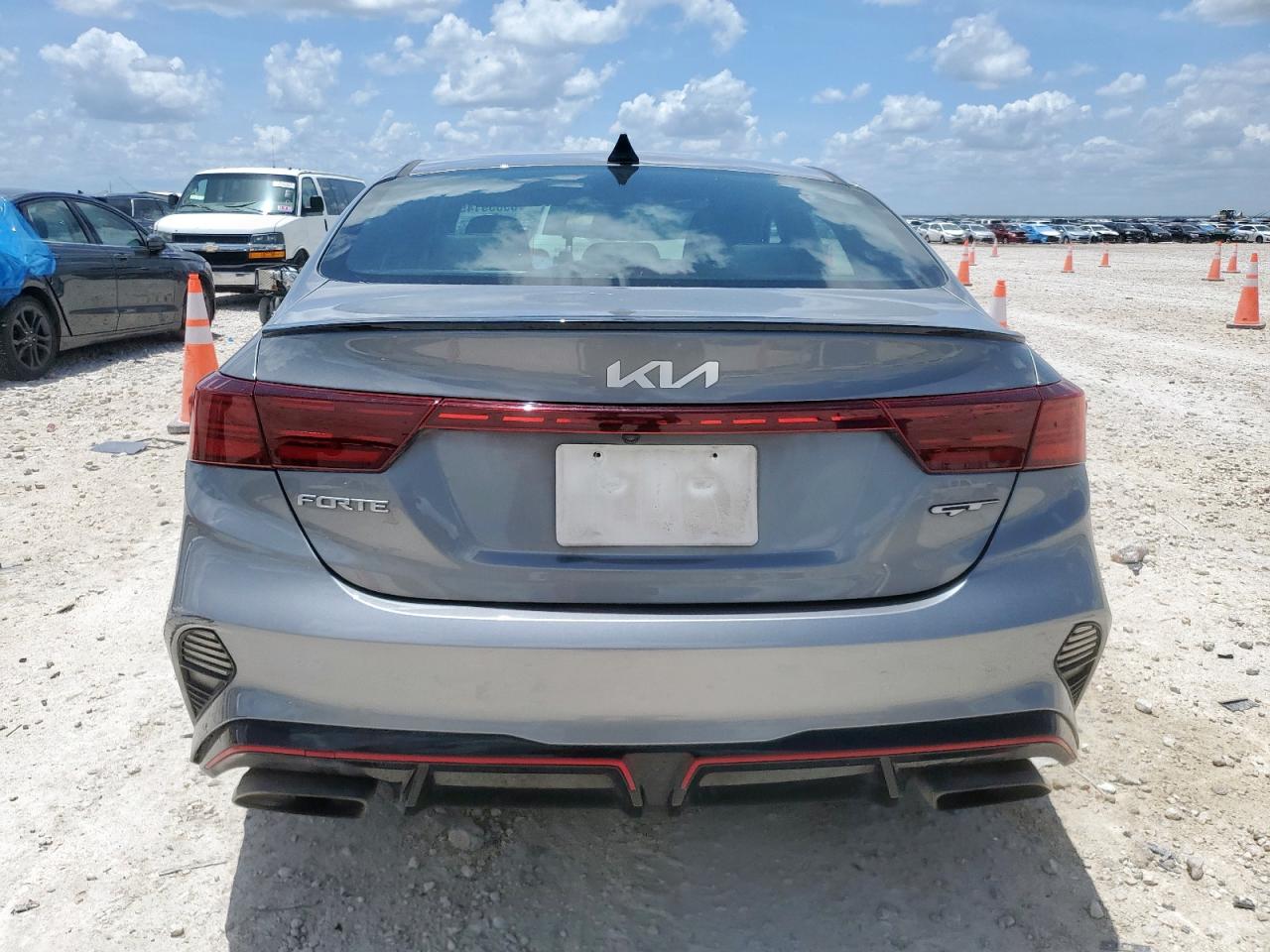 2022 Kia Forte Gt VIN: 3KPF44ACXNE493330 Lot: 63059145