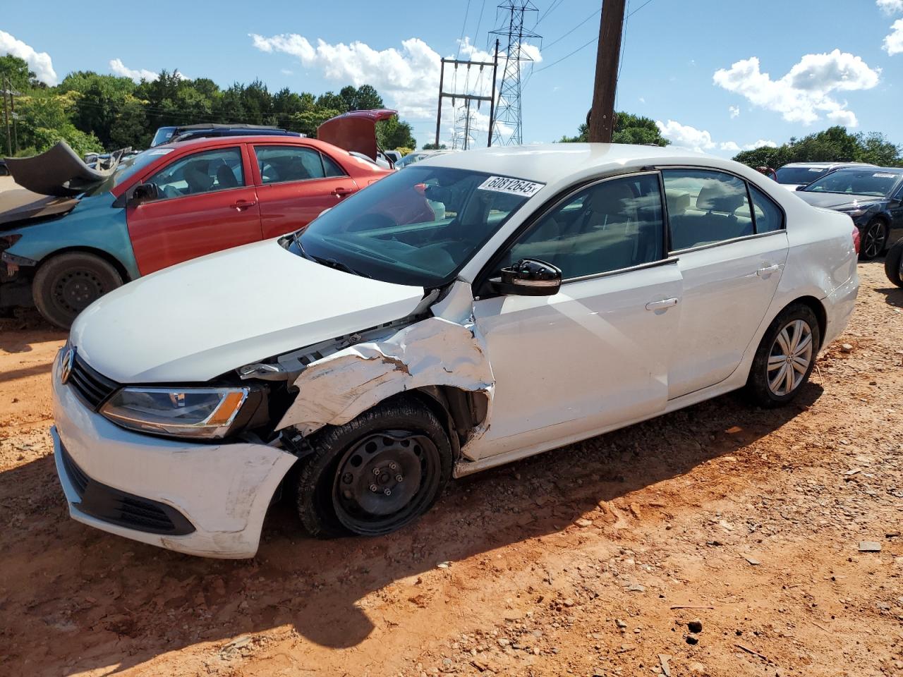 2014 Volkswagen Jetta Se იყიდება China Grove-ში, NC - Front End