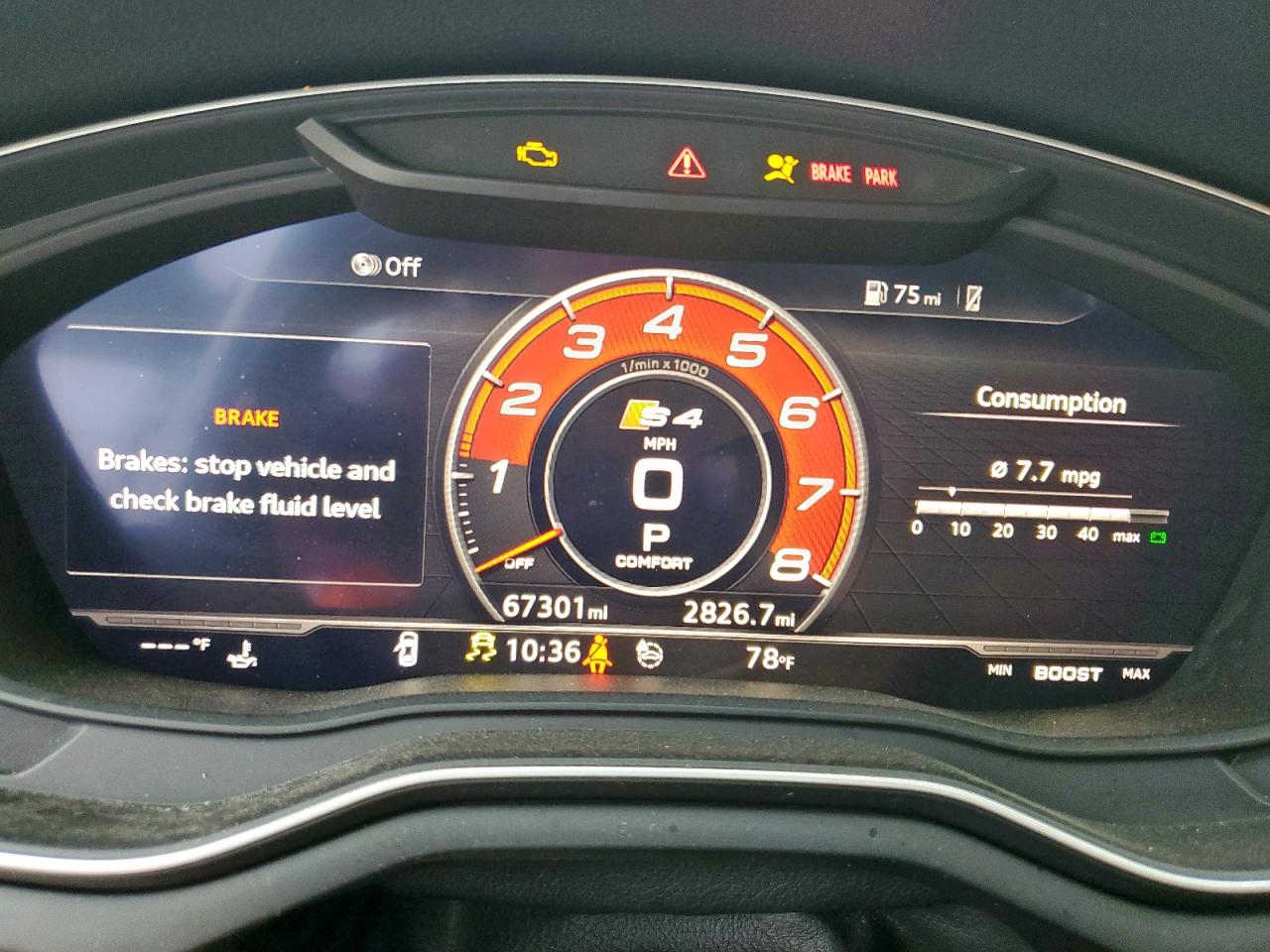2019 Audi S4 Prestige VIN: WAUC4AF47KA110538 Lot: 59810365