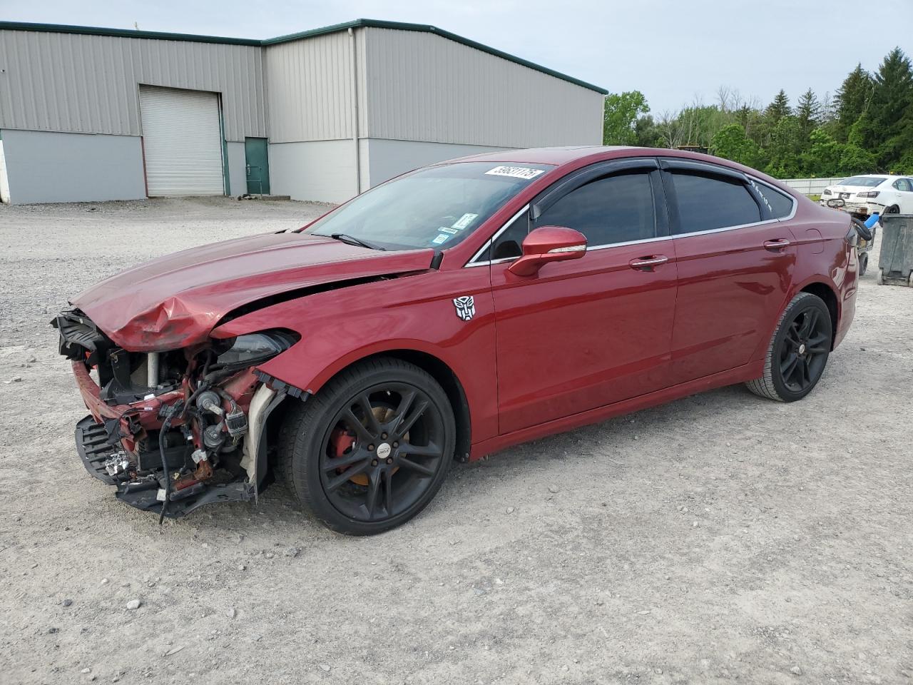 2014 Ford Fusion Titanium de vânzare în Leroy, NY - Front End
